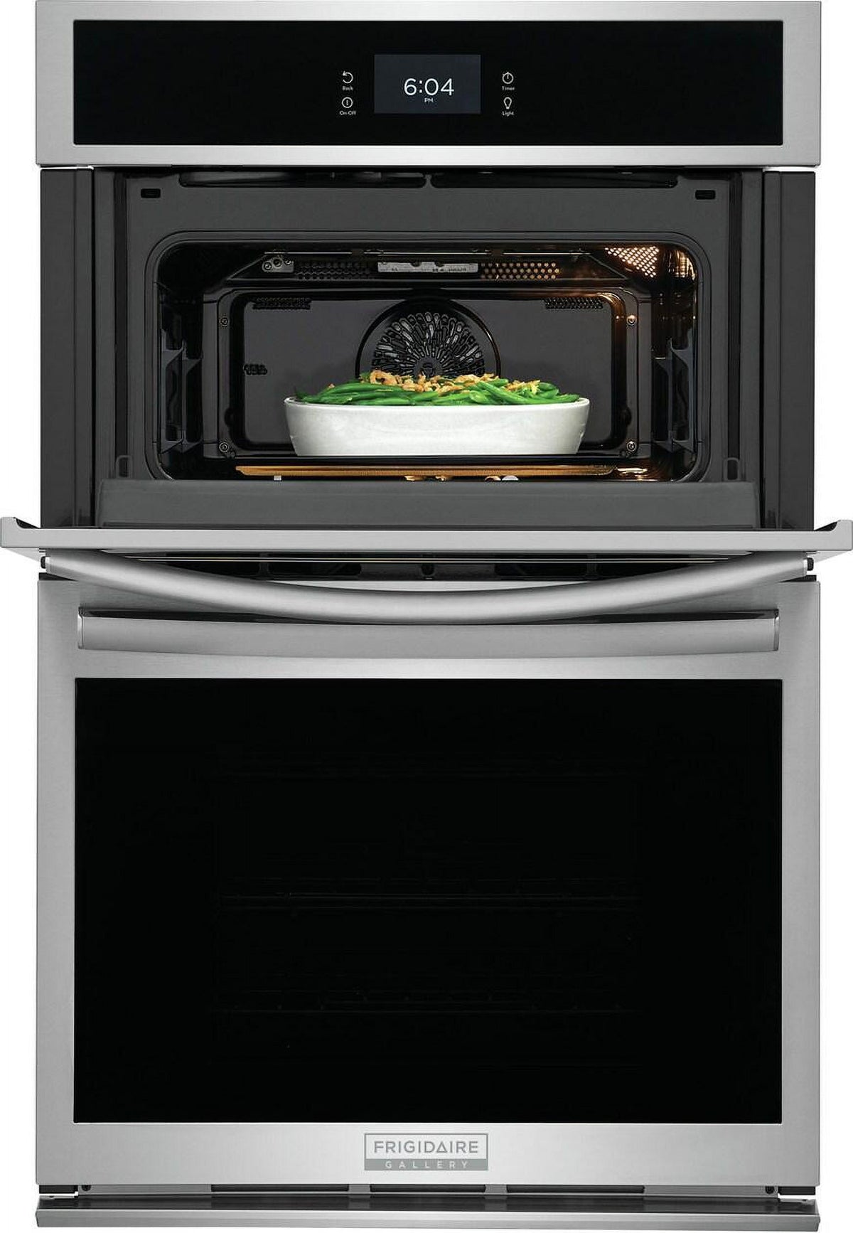 Torre Horno + Microondas de Pared Frigidaire 30" Acero Inoxidable Oscuro